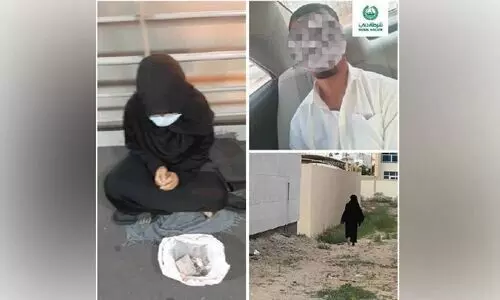 പെ​ൺ​വേ​ഷ​ത്തി​ൽ​ ഭി​ക്ഷാ​ട​നം: അ​റ​ബ്​ യു​വാ​വ്​ പി​ടി​യി​ൽ