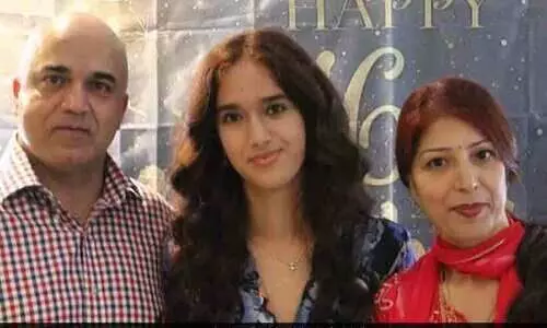 ഇന്ത്യൻ വംശജരായ ദമ്പതികളും മകളും കാനഡയിൽ തീപ്പൊള്ളലേറ്റ് മരിച്ചു; മരണത്തിൽ ദുരൂഹത