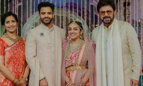 Venkatesh Daggubatis daughter Hayavahini ties the knot with Nishanth
