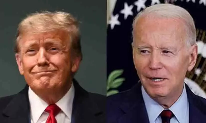 Donald Trump, Joe Biden