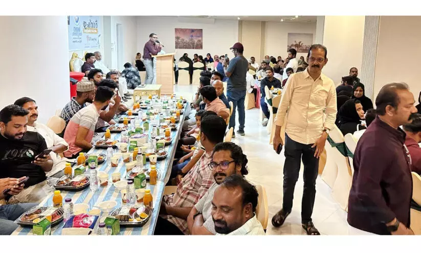 ന​മ്മ​ൾ ചാ​വ​ക്കാ​ട്ടു​കാ​ർ ഇ​ഫ്താ​ർ കു​ടും​ബ​സം​ഗ​മം ന​ട​ത്തി