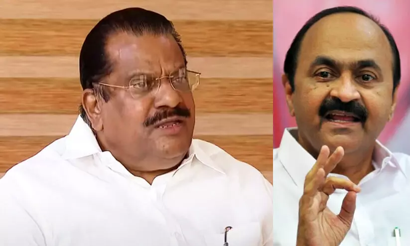 EP Jayarajan, vd satheesan