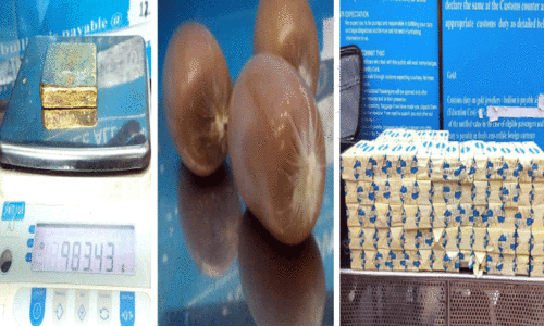 തിരുവനന്തപുരം വിമാനത്താവളത്തില്‍ 1.32 കോടിയുടെ സ്വര്‍ണം പിടികൂടി