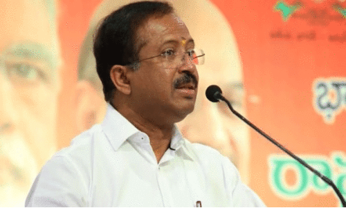 കേരളത്തിൽ ഇടതുവലത് മുന്നണികൾക്ക് പരിഭ്രാന്തി -വി. മുരളീധരന്‍