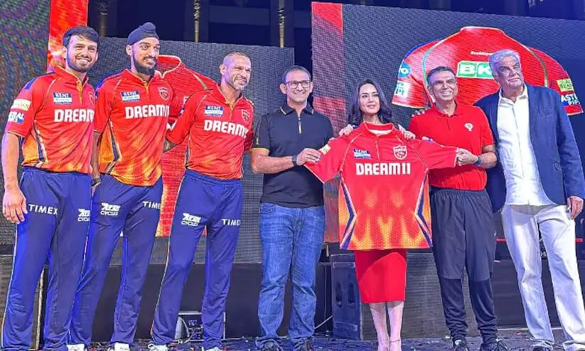 ഐ.പി.എൽ ടീമുകളുടെ ജഴ്സിയിൽ വെള്ള, ചാര, വെള്ളി നിറങ്ങൾ വിലക്കി ബി.സി.സി.ഐ; കാരണം വെളിപ്പെടുത്തി പ്രീതി സിന്‍റ