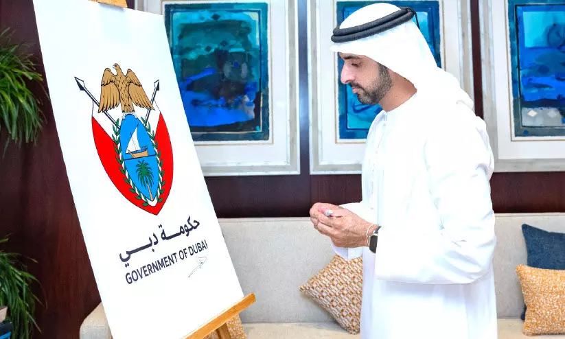 പു​തു​മോ​ടി​യി​ൽ ദു​ബൈ സ​ർ​ക്കാ​ർ ലോ​ഗോ