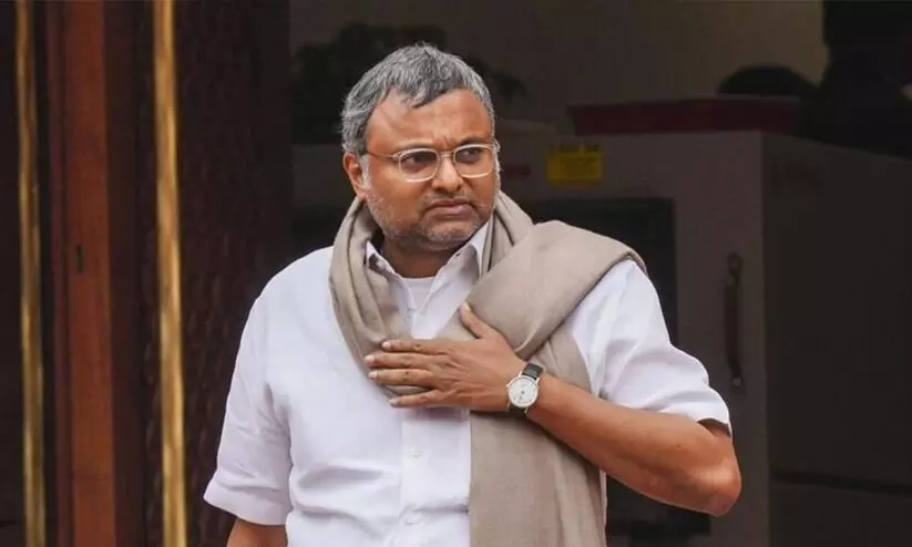 ചൈനീസ് വിസ കുംഭകോണം: കാർത്തി ചിദംബരം കോടതിയിൽ ഹാജരാകണം ചൈനീസ് വിസ കുംഭകോണം: കാർത്തി ചിദംബരം കോടതിയിൽ ഹാജരാകണം