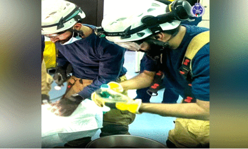 fire force in  rescue operation