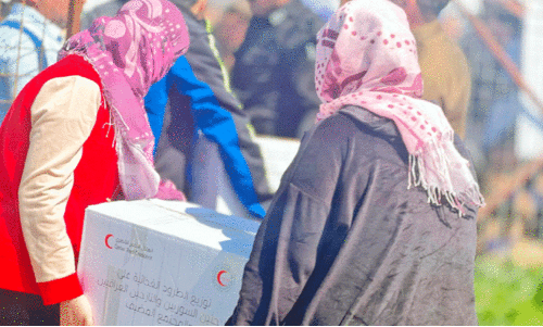 red cresent society relief distribution red cresent society relief distribution