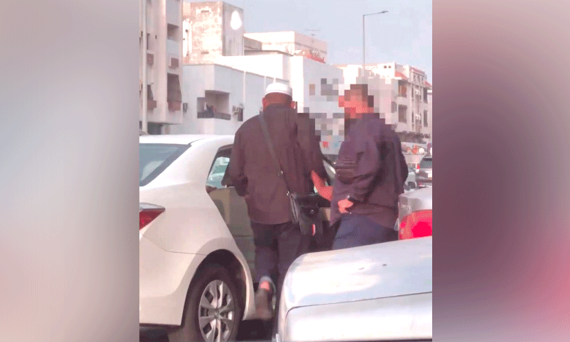 police caught beggars in Jeddah