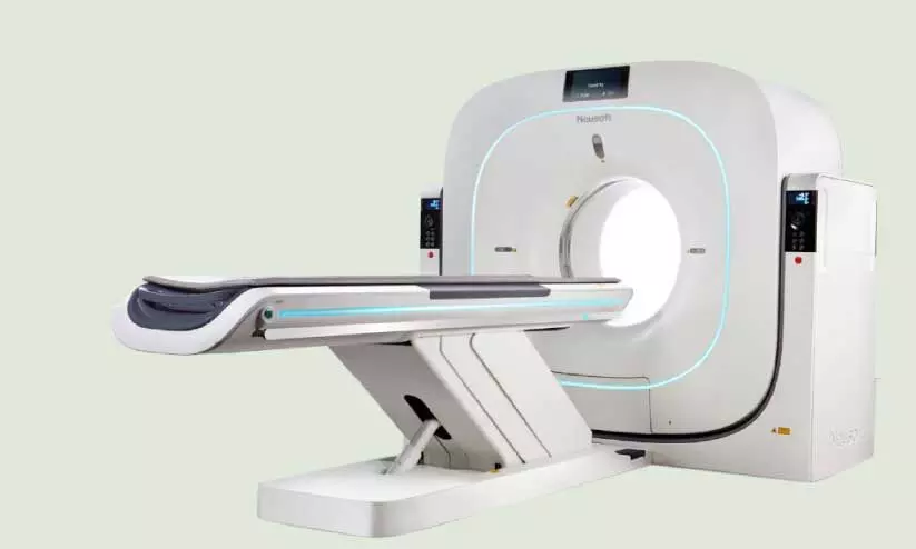 CT scanning machine