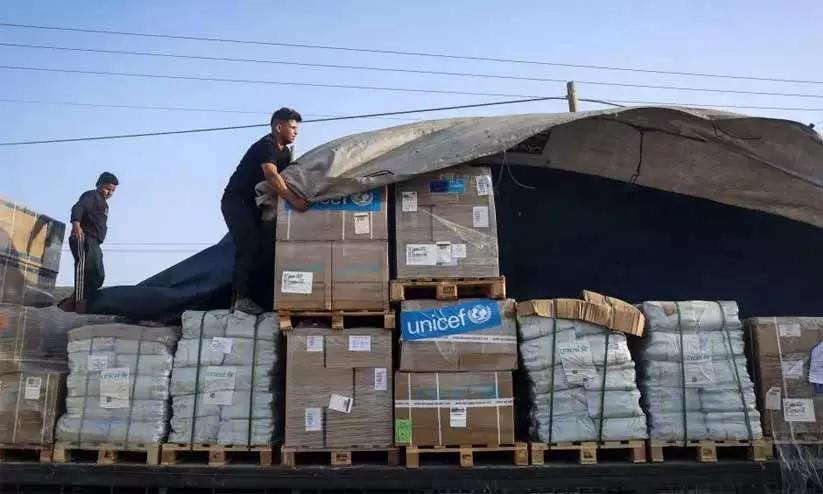 ഗസ്സയിൽ സഹായം തടയുന്നത് യുദ്ധക്കുറ്റമെന്ന് യു.എൻ