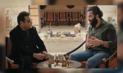 ബ്ലെസി കലക്ക് വേണ്ടി ജീവിതം ഉഴിഞ്ഞ് വെച്ചയാള്‍; എ ആര്‍ റഹ്‌മാനുമായി പൃഥ്വിയുടെ അഭിമുഖം