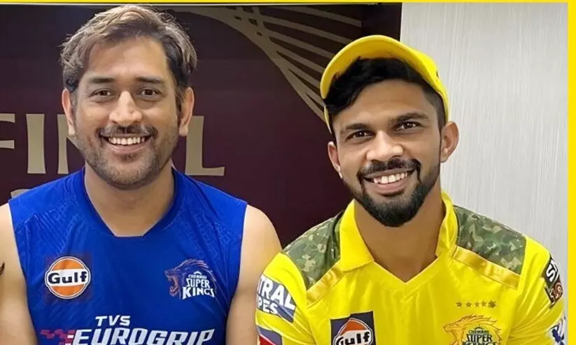 MS Dhoni, Ruturaj Gaikwad