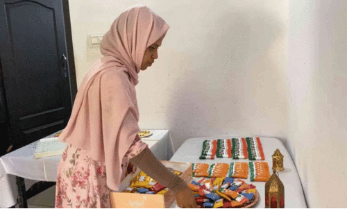 എല്ലാ മുന്നണികളുടെയും വോട്ടുനേടി ആഷിഖയുടെ മധുരച്ചോക്ലേറ്റ്