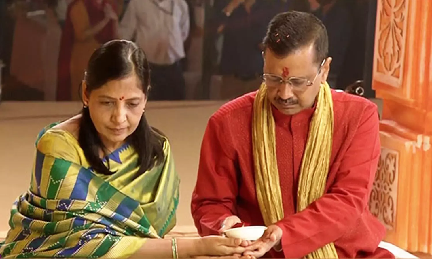 Arvind Kejriwal, Sunita Kejriwal