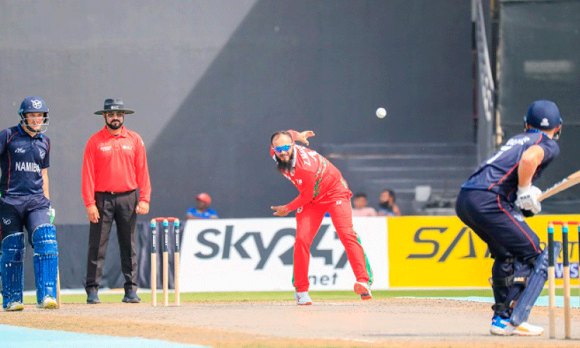 Oman- namibia match (file) Oman- namibia match (file)