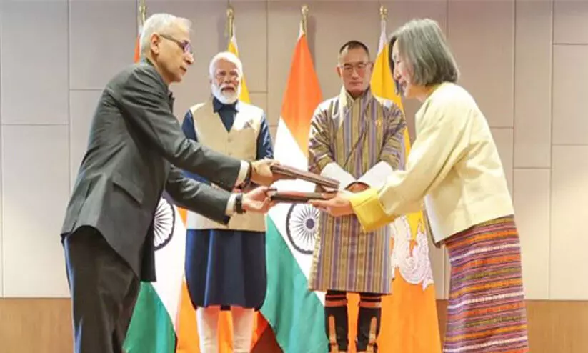 Modi Bhutan visit Modi Bhutan visit