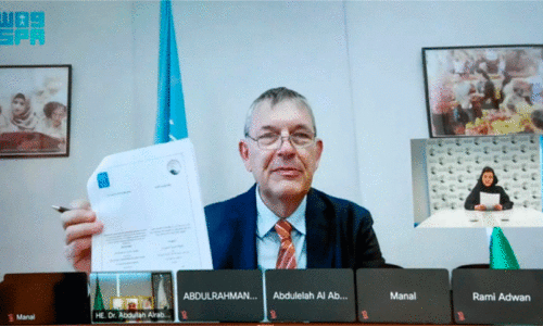 KS Relief Centre, UNRWA Agreement Signing KS Relief Centre, UNRWA Agreement Signing