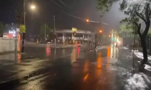 തമിഴ്‌നാട്ടിൽ വിവിധയിടങ്ങളിൽ കനത്ത മഴ; വെള്ളക്കെട്ട്