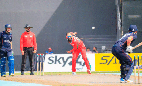 Oman- namibia match (file)