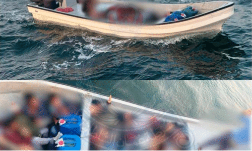 oman police arrested expatriates for illegal migration