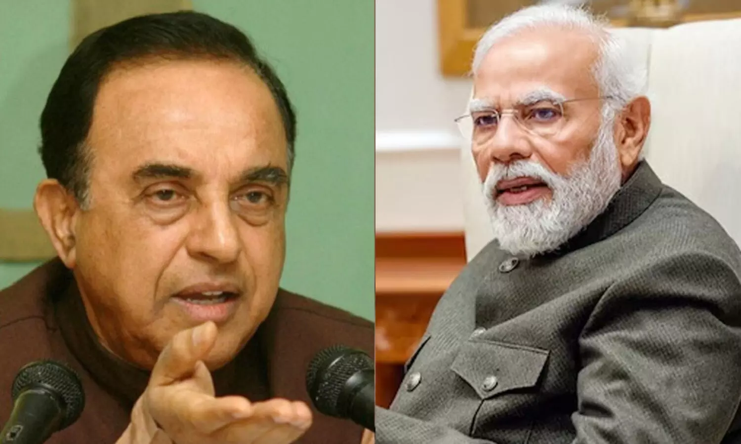 Narendra Modi, Subramanian Swamy