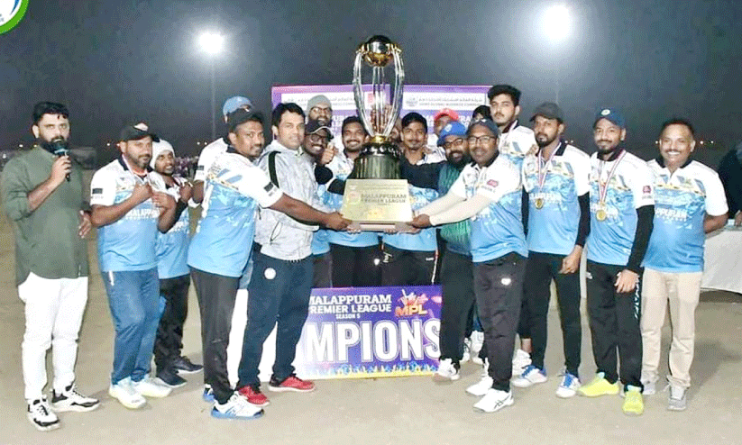 malappuram Sultans became champions at dammam MPL season five