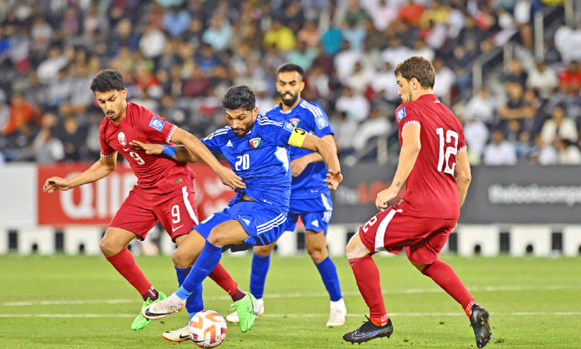 Kuwait- qatar competition for world cup qualifying match