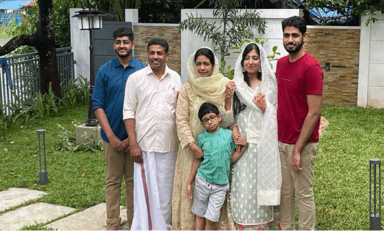 haris kattakath and family