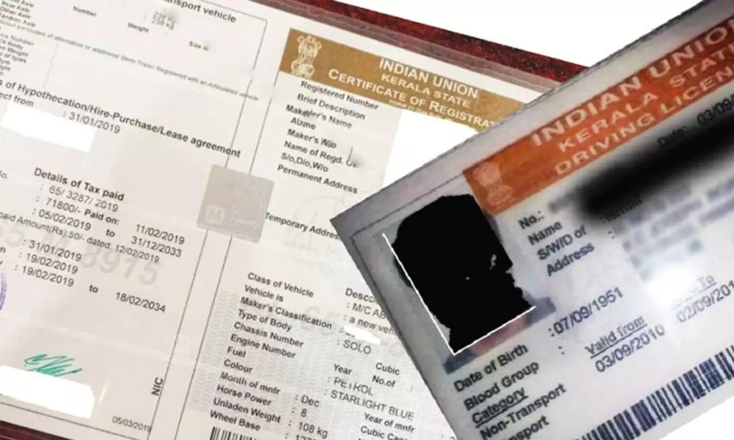 ആർ.സി, ഡ്രൈവിങ് ലൈസൻസ് വിതരണം പുനരാരംഭിച്ചു