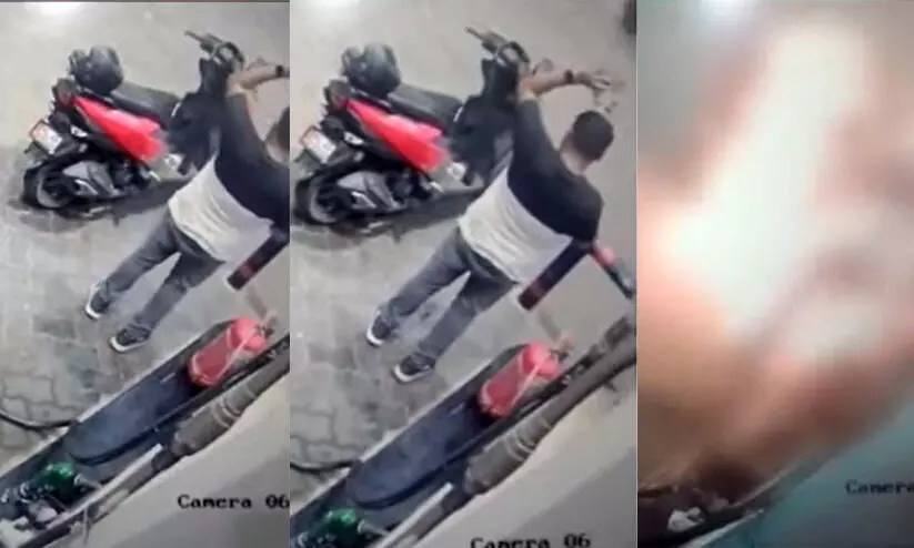 petrol pump suicide petrol pump suicide