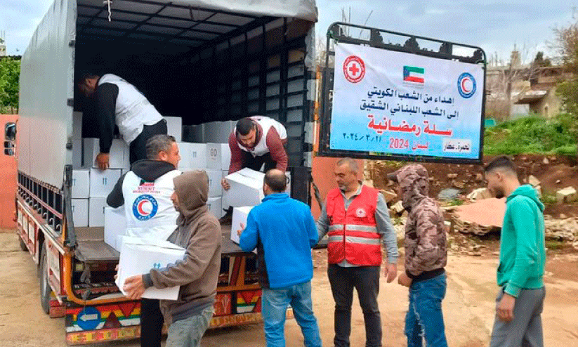 KRCS ramadan kit distribution KRCS ramadan kit distribution