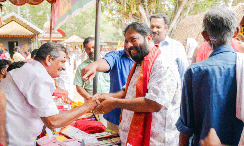 LDF candidates in election campaign