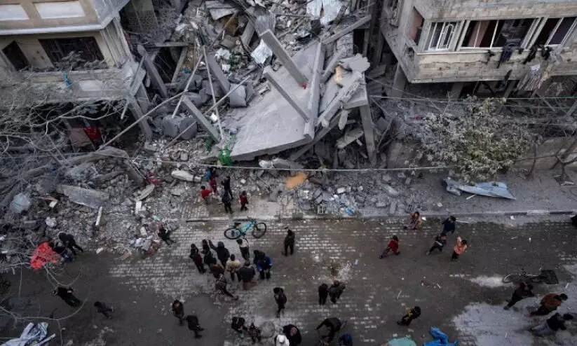 ചർച്ചയിൽ പുരോഗതിയില്ല; ഗസ്സയിൽ മരണം 32,226 ചർച്ചയിൽ പുരോഗതിയില്ല; ഗസ്സയിൽ മരണം 32,226