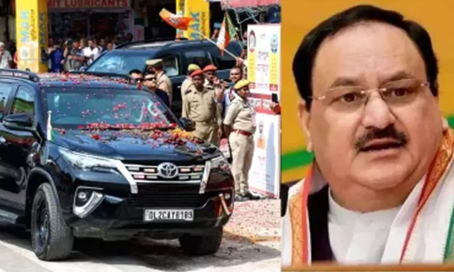 ബി.ജെ.പി ദേശീയ അധ്യക്ഷന്‍ ജെ.പി. നഡ്ഡയുടെ ഭാര്യയുടെ കാർ മോഷണം പോയി