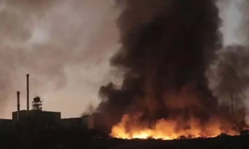 Temple fire in Madhya Pradesh; 14 priests injured Temple fire in Madhya Pradesh; 14 priests injured