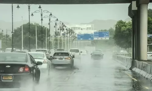 ഒമാനിൽ നാളെ മുതൽ മഴക്ക്​ സാധ്യത