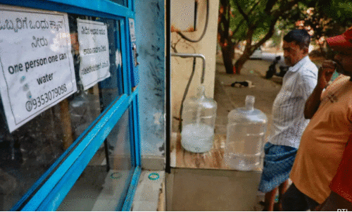 severe water shortage in bengaluru