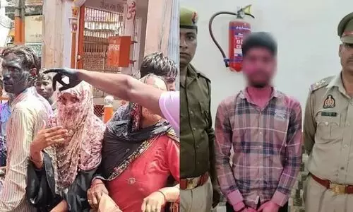 ഹോളി ആഘോഷത്തിനിടെ മുസ്ലിം സ്ത്രീകളെ അപമാനിച്ച സംഭവം; ഒരാൾ അറസ്റ്റിൽ