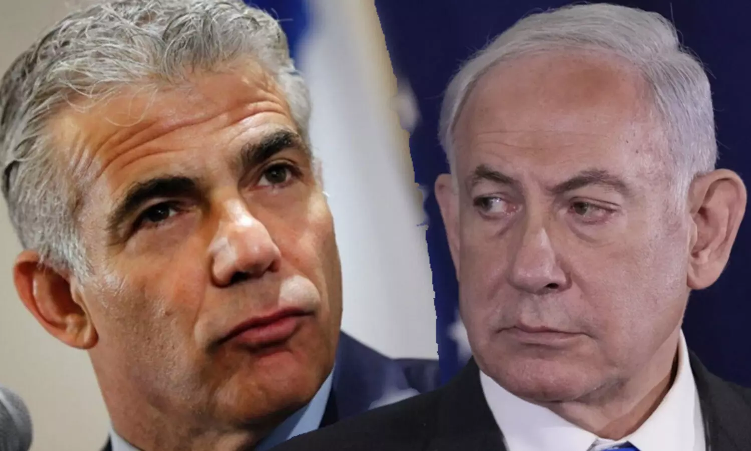 Yair Lapid, benjamin Netanyahu