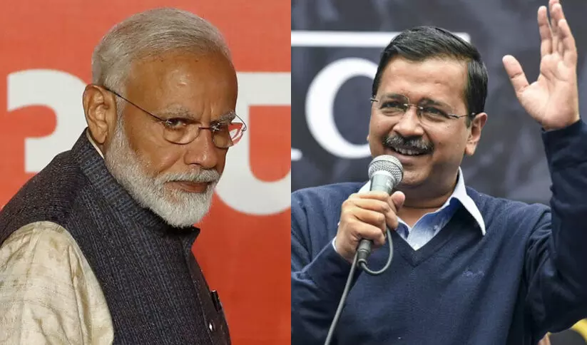 കെജ്രിവാളിന്റെ അറസ്റ്റ്: ആപ് ഇന്ന് മോദിയുടെ വീട് വളയും; സെക്രട്ടേറിയറ്റ് മാർച്ചുമായി ബി.ജെ.പിയും തെരുവിലിറങ്ങും കെജ്രിവാളിന്റെ അറസ്റ്റ്: ആപ് ഇന്ന് മോദിയുടെ വീട് വളയും; സെക്രട്ടേറിയറ്റ് മാർച്ചുമായി ബി.ജെ.പിയും തെരുവിലിറങ്ങും