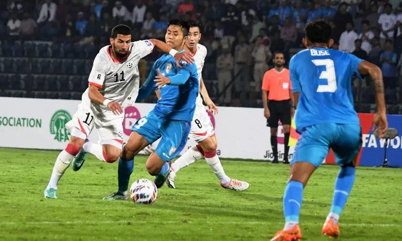 150ാം മത്സരത്തിൽ ഗോളടിച്ച് ഛേത്രി; അഫ്ഗാനെതിരെ ഇന്ത്യക്ക് തോൽവി