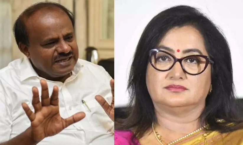 എച്ച്.ഡി. കുമാരസ്വാമി മണ്ഡ്യയിൽ മത്സരിക്കും; സിറ്റിങ് എം.പിയും നടിയുമായ സുമലതയുടെ തീരുമാനം നിർണായകമാവും