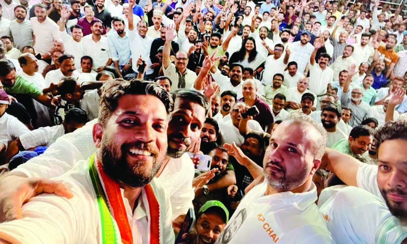 പ്രവാസി മനസ്സറിഞ്ഞ് ഷാർജയിൽ ഷാഫി പറമ്പിൽ പ്രവാസി മനസ്സറിഞ്ഞ് ഷാർജയിൽ ഷാഫി പറമ്പിൽ