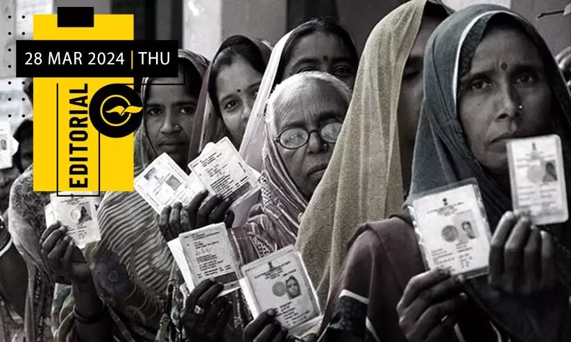 വോ​​​ട്ട​​​ർ​​​മാ​​​രി​​​ൽ പ്ര​​​തീ​​​ക്ഷ​​​യ​​​ർ​​​പ്പി​​​ക്കു​​​ന്ന ജ​​​നാ​​​ധി​​​പ​​​ത്യം