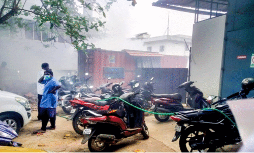 കൊട്ടാരക്കര താലൂക്കാശുപത്രിയിൽ തീപിടിത്തം