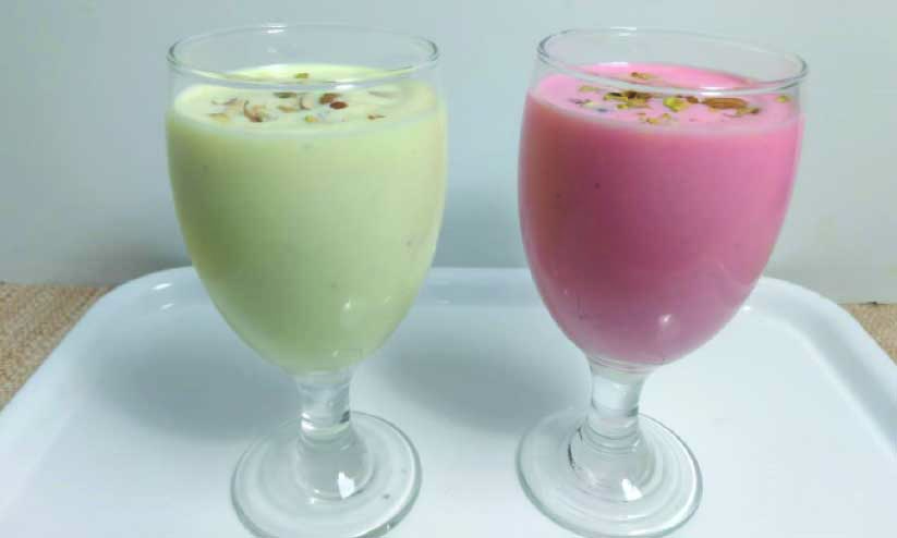 Strawberry Vanilla Smoothies, സ്ട്രോ​ബെ​റി വ​നി​ല സ്മൂ​ത്തീ​സ്