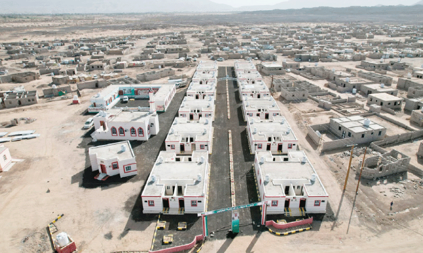 Residential Village established by Kuwait Zakat House in Yemen