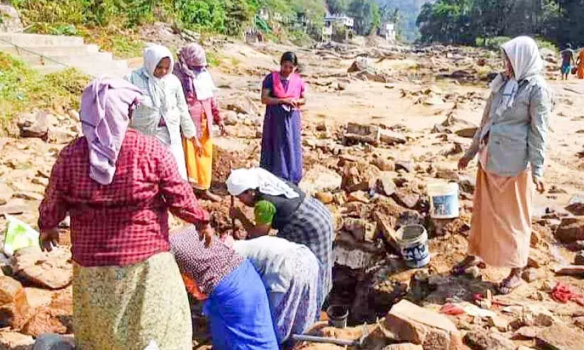 ഓ​ലി നി​ർ​മി​ക്കു​ന്നു